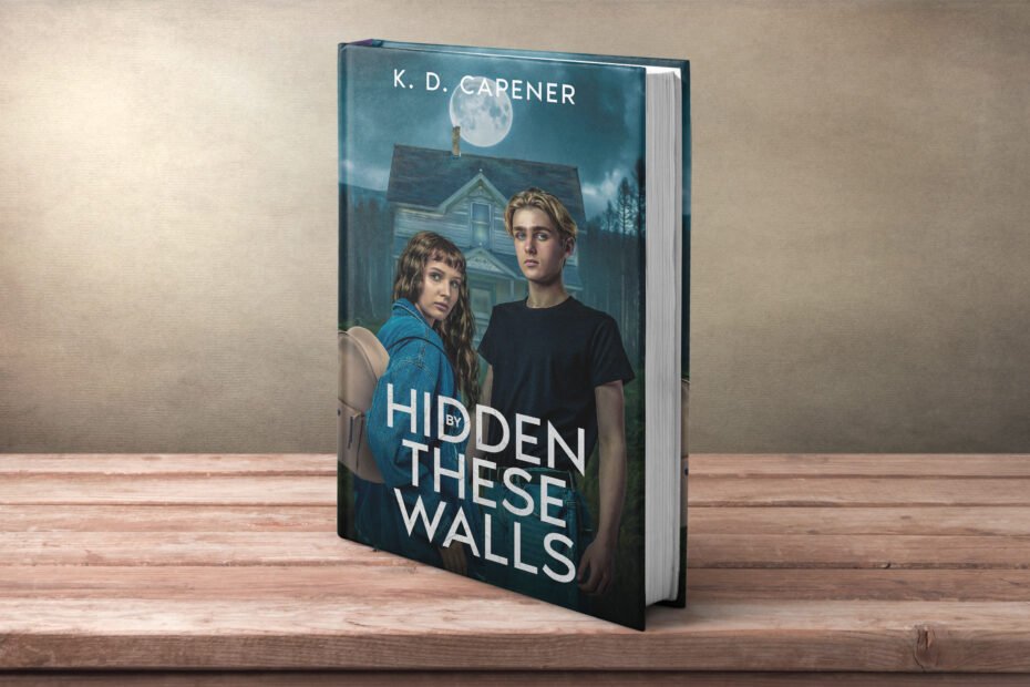Mockup of Hidden by These Walls by author K. D. Capener