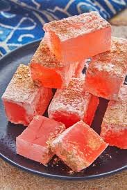Turkish Delight is a food loved by characters in a beloved children's books, The Chronicles of Narnia.