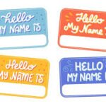 Hello, My Name is ______ stickers