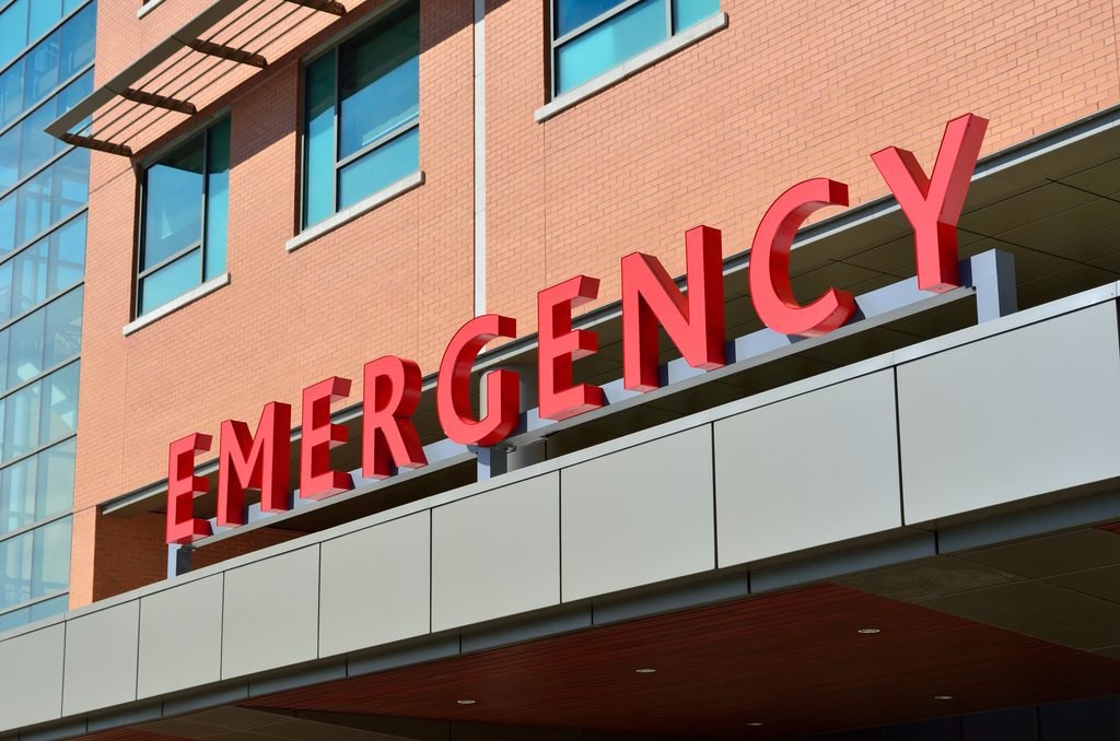 Hospital emergency room setting in the new story coming soon from K. D. Capener