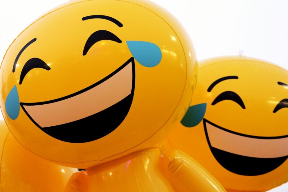 Laughing emojis